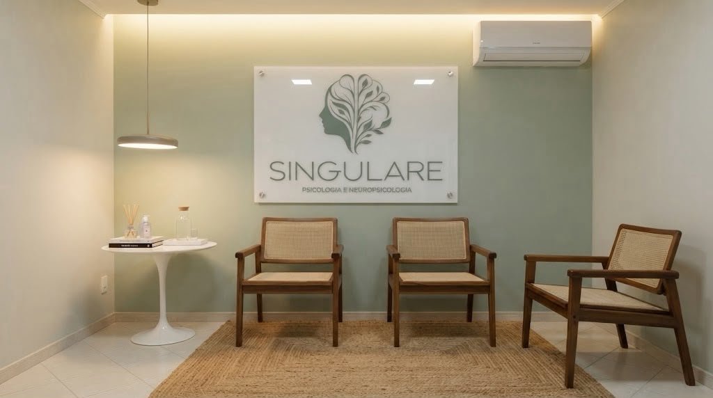 Recepção da Clínica Singulare